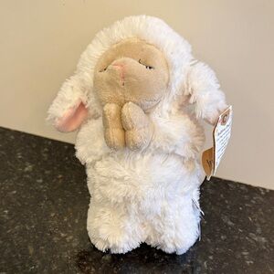 Ganz Bedtime Prayer Praying White Lamb Plush Stuffed Animal With Tags 9”